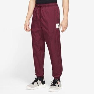 Nike Air Jordan Essential Statement Woven Track Pants Maroon‎ DQ7474-680 Men's L